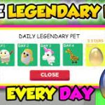 How to Get Free Legendary Pets in Adopt Me
